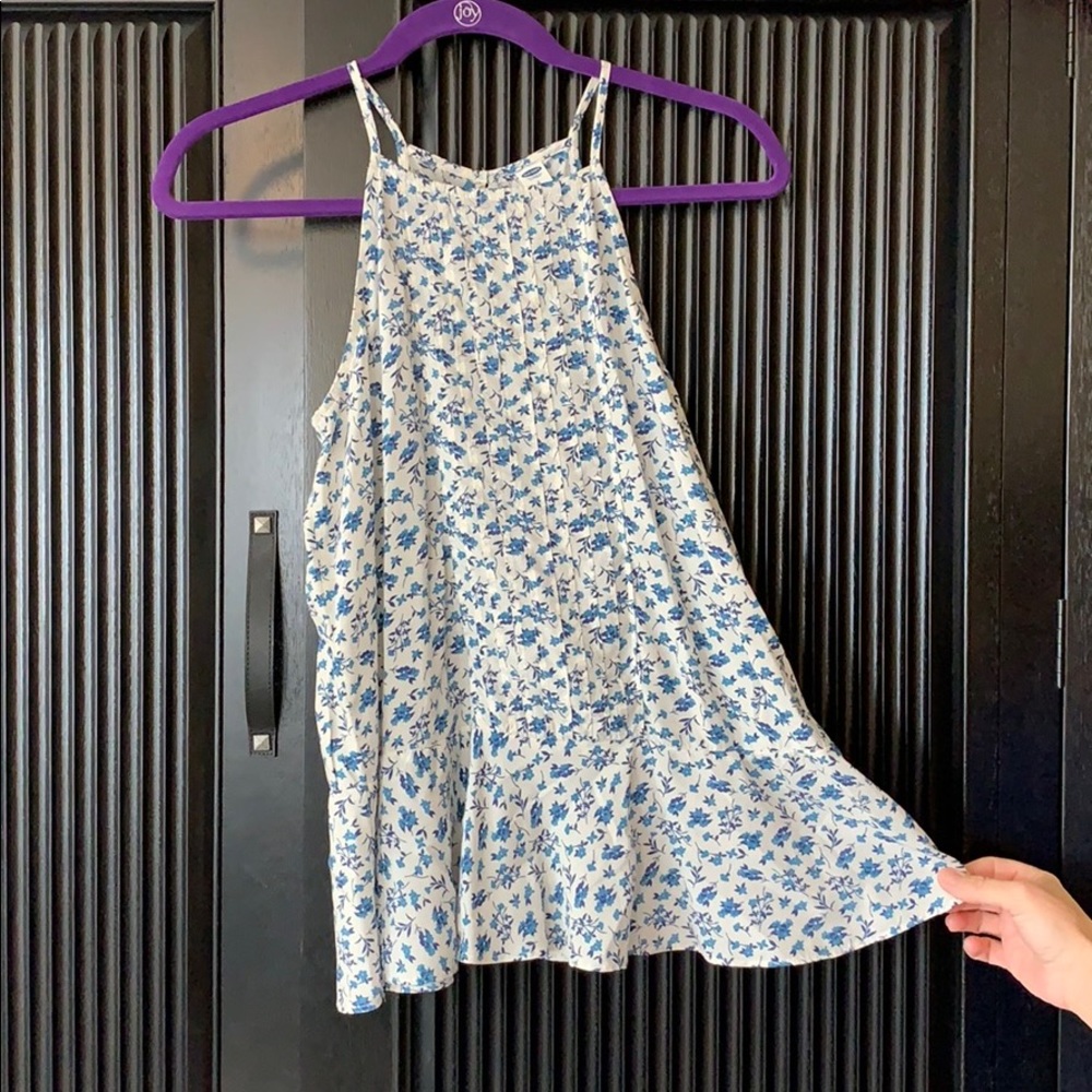 Tank top with flowers